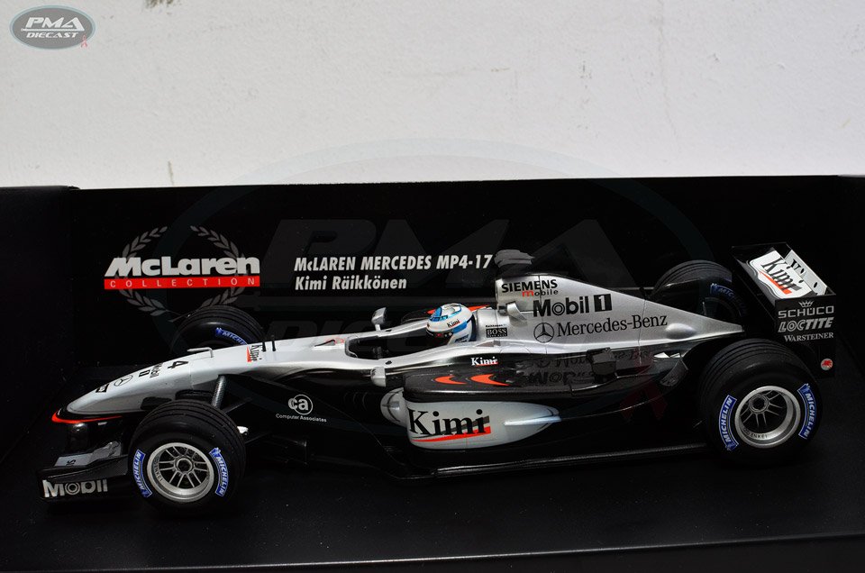 KIMI RAIKKONEN 2002 MCLAREN MP4/17 1:18
